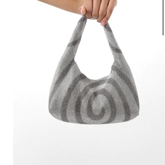 KARA silver mini bag - Picture 3 of 6